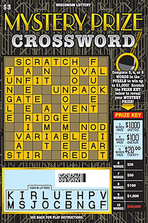 form of lotto crossword clue 5 letters|Form of a lottery .